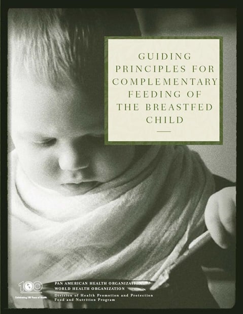 Guiding principles for complementary feeding of the breastfed child