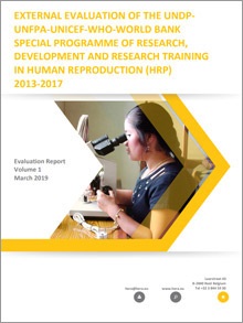 HRP external evaluation 2013–2017