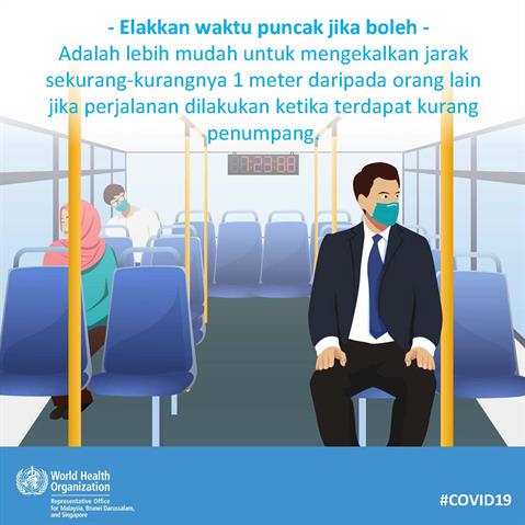 Infographic visualising the recommended advice.