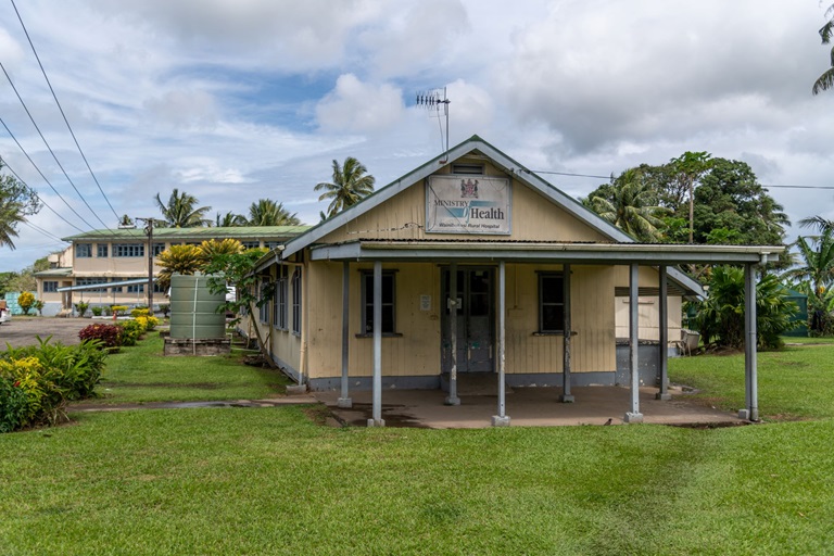 Portrait of the Wainobokasi Rural Hospital near Nausori, Fiji